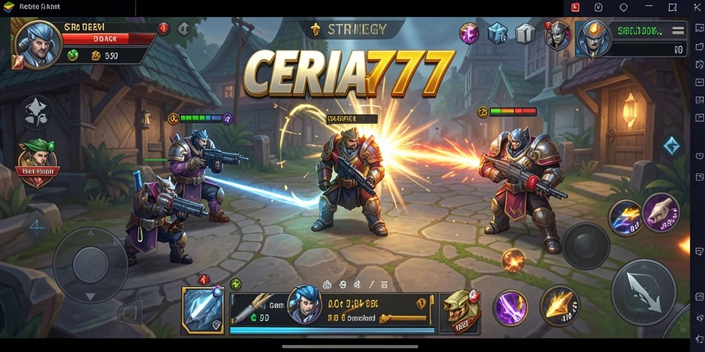Tampilan gameplay CERIA777 dengan strategi yang menarik.