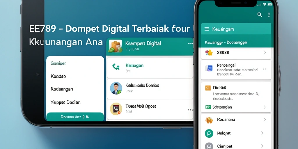 Tampilan antarmuka EE789 yang user-friendly dan fungsional.