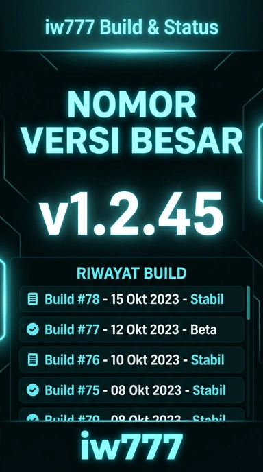 Riwayat Versi iw777 untuk Pengguna Android